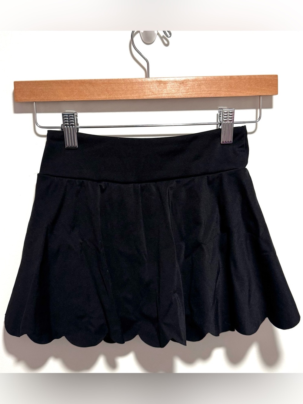 Haloumoning Girls Black Flowy Butterfly Skort with Pockets - 9